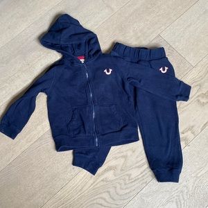 True Religion Dark blue sweatpants